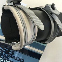 ♪CSB スノーボード板 ビンディング/ケース付き 板全長約153cm 現状品 中古 ウインタースポーツ スノボ  (NF250914) Zi-2139の画像