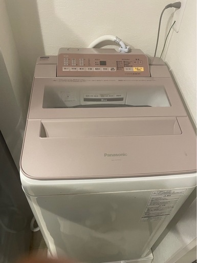 引き取り希望☆Panasonic NA-FA70H5 洗濯機 本体　2018年製