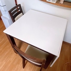 【美品】フレッツ80 伸張式ダイニングテーブルの画像