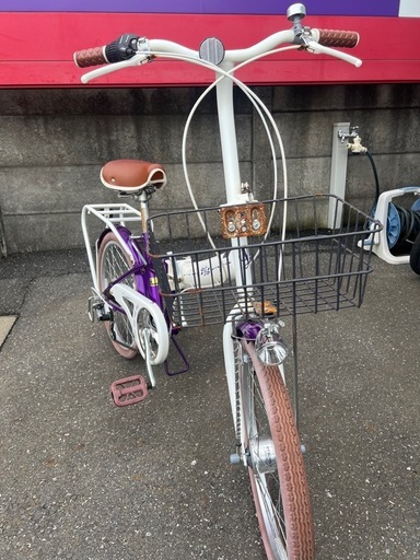 NO:9 　折りたたみ自転車　LATTE 20インチ