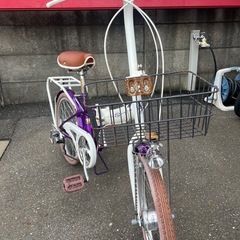 NO:9 　折りたたみ自転車　LATTE 20インチの画像