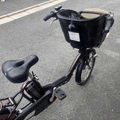 BRIDGESTONE アンジェリーノ電動アシスト自転車 チャイルドシート の画像
