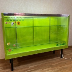 昭和レトロ　ガラスショーケース　
の画像