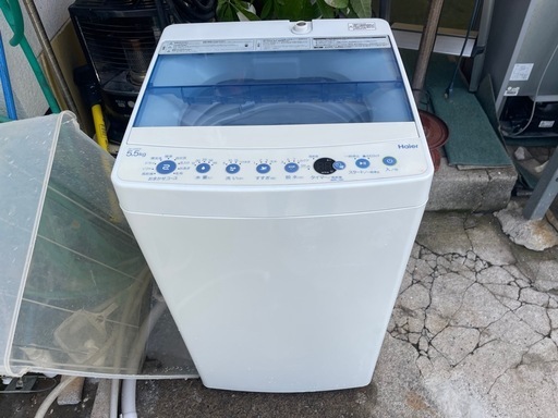 【リサイクルサービス八光】2019年製　ハイアール　洗濯機　5.5㎏　JW-C55CK