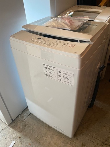 引き取り希望☆ニトリNT60L1 全自動洗濯機6kg 2023年製