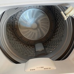 引き取り希望☆ニトリNT60L1 全自動洗濯機6kg 2023年製の画像