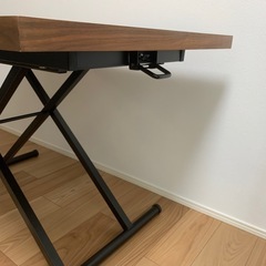 ニトリ昇降テーブル120x75cmの画像