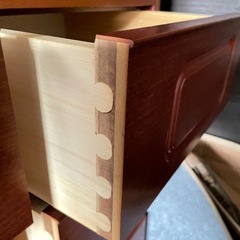 作りがしっかりした桐タンスの画像