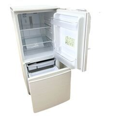 【ドリーム池田店】◎ジモティ割対象品◎シャープ　137L/2ドア冷蔵庫　SJ-D14F-W　2020年製　IKX-725の画像