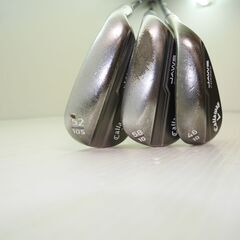 ★オリジナルソケット Callaway JAWS ツアーグレー 3本セット 52° 58° 46° FORGED MD5★の画像