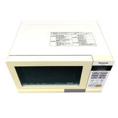 25C424_ジ5 Panasonic パナソニック オーブンレンジ NE-M155-W 2012年製 電子レンジ 角皿欠品 現状品 中古の画像