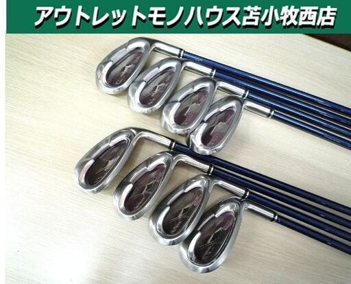 ゴルフクラブ レディース アイアンセット ゼクシオ 5I～9I PW AW SW 8本セット MP500 XXIO 中古 苫小牧西店