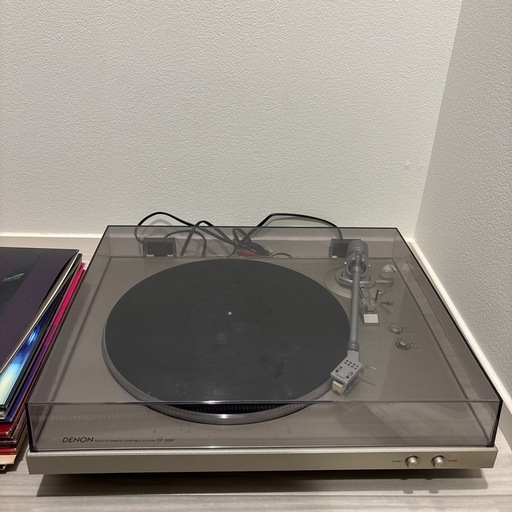 レコードプレーヤー+真空管アンプ
