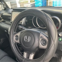 極美車　NBOX カスタム　白　ターボ　上級グレードの画像