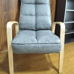 中古　リクライニング1人掛けソファの画像