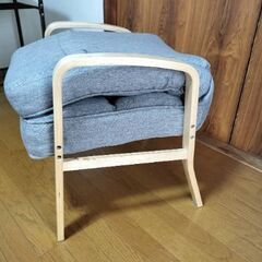 中古　リクライニング1人掛けソファの画像