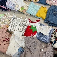 女の子100cm〜120cmまとめ　洋服春夏秋冬の画像