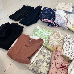 女の子100cm〜120cmまとめ　洋服春夏秋冬の画像