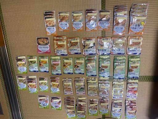 介護食100食、介護用品