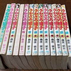 ■うわさの姫子/藤原栄子/小学館■中古本13冊の画像