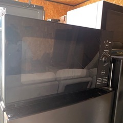 引き取り希望☆山善YRL-F018E6(B)電子レンジ ブラック2019年製の画像
