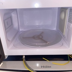 引き取り希望☆Haier EAM-CD173 電子レンジ2024年製の画像