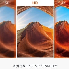 プロジェクター＋ファイヤースティックTV
の画像