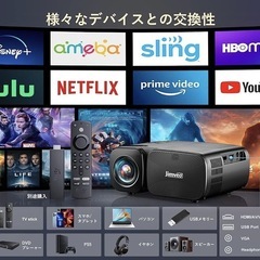 プロジェクター＋ファイヤースティックTV
の画像