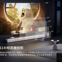 プロジェクター＋ファイヤースティックTV
の画像