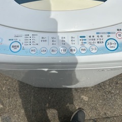 TOSHIBA 縦型洗濯機　6kgの画像