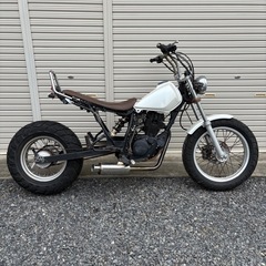 TW200E ロンスイ スカチューン 不動 ジャンク 部品取り バイク車体の画像