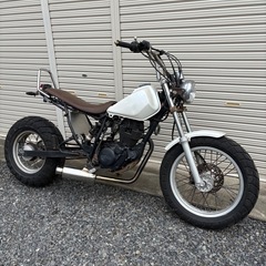 TW200E ロンスイ スカチューン 不動 ジャンク 部品取り バイク車体の画像