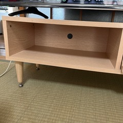 テレビ台引き出し収納付きの画像