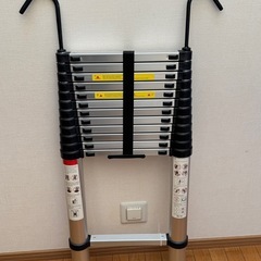 新品未使用！　伸縮式梯子 ハシゴの画像