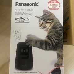 パナソニックペットカメラとパナソニック屋内カメラの画像