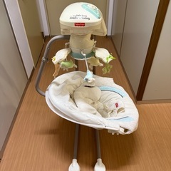 可愛い❤️ブランコ《フィッシャープライス》ベビースイングの画像