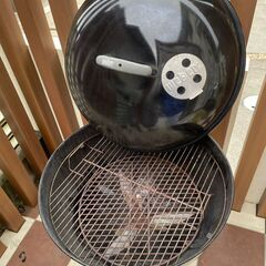 【引越一掃】ウェーバー（Weber）バーベキューコンロ （カバー付、直径57cm）の画像
