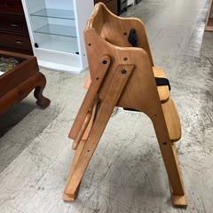ロ 2509-286 ベビーチェア キズ汚れありの画像
