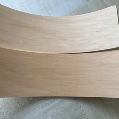 木製バランスボード　2個の画像