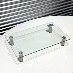 店頭引き渡し 美品 IRIS OHYAMA アイリスオーヤマ モニター台 MNS-400G の画像