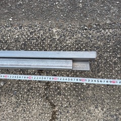 鋼材5本10kg1000円 2cm4cm約250cmの画像