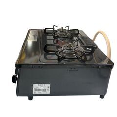 パロマ ガスコンロ 【都市ガス用】 IC-S37K-R 2021年製 中古の画像