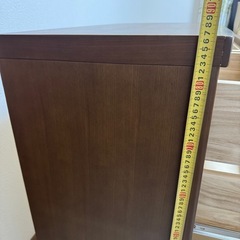 タンス４段　天然木　２台目
の画像