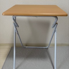 ニトリ　折りたたみテーブルの画像
