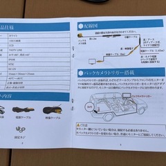 汎用バックカメラの画像