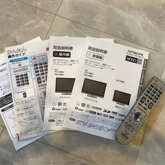 HITACHIプラズマテレビWOOO42型の画像