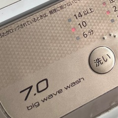 【ジャンク品】パナソニック洗濯機の画像