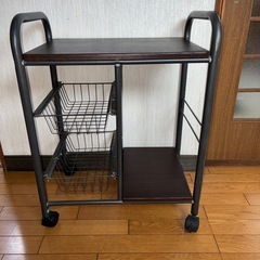 ワゴン　物入れの画像