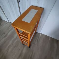 キッチンワゴン　無料でお譲りしますの画像