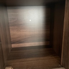 カラーボックス 5個セット 茶色 使用感少なめの画像